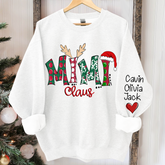 Lofaris Custom Mimi Claus 2024 Merry Christmas Sweatshirt